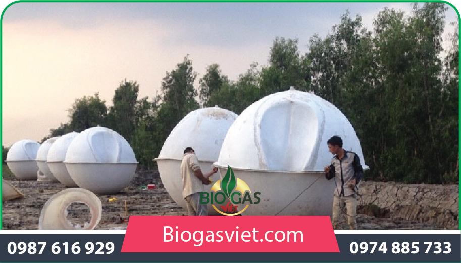 alt text kỹ thuật xây hầm biogas bằng gạch an toàn cho hộ gia đình nông thôn